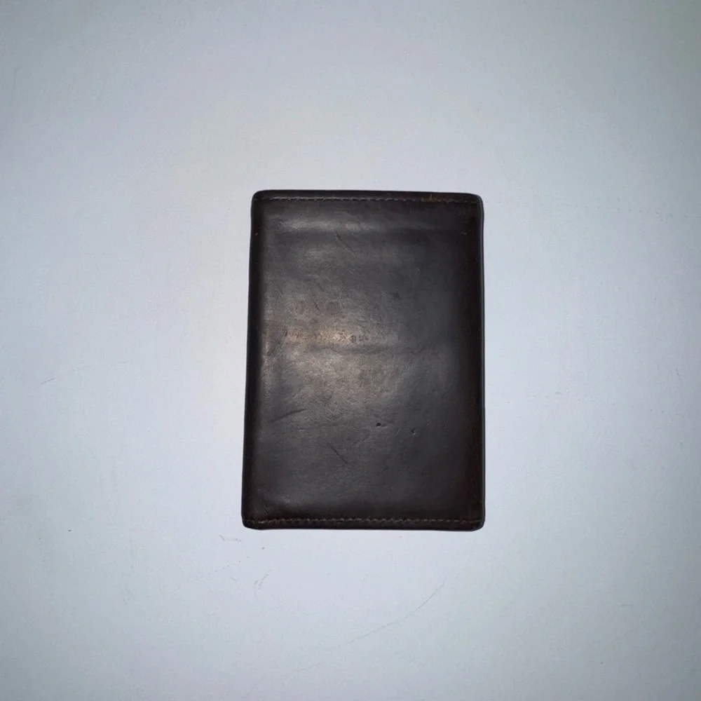 Levi’s Western Leather Bifold ID Wallet